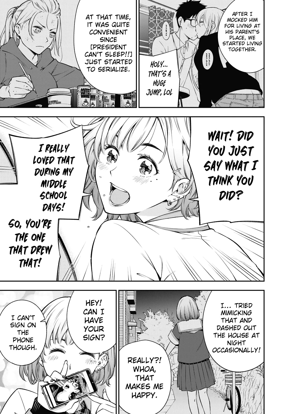 YJK's Unusual Affection Chapter 40 page 12 - Chapter 40: Gyaru Jk’s fight