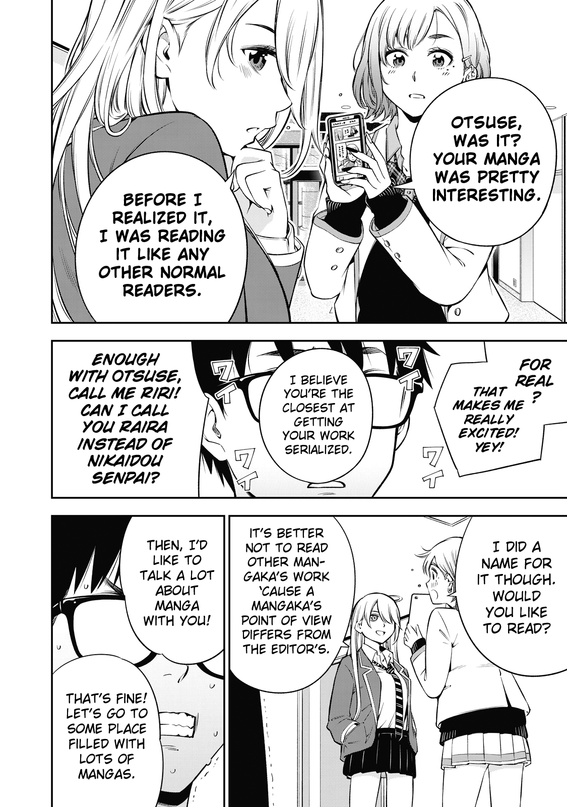 YJK's Unusual Affection Chapter 40 page 13 - Chapter 40: Gyaru Jk’s fight