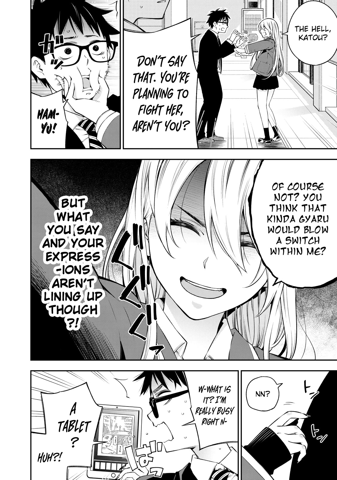 YJK's Unusual Affection Chapter 40 page 3 - Chapter 40: Gyaru Jk’s fight