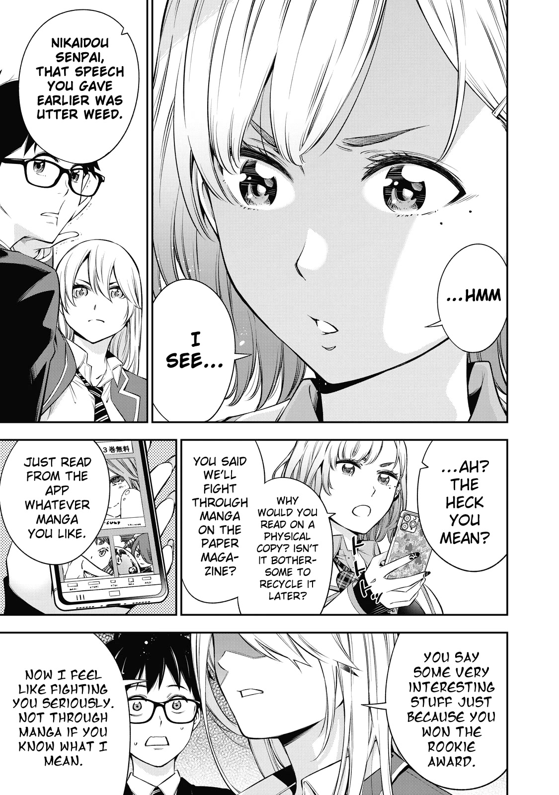 YJK's Unusual Affection Chapter 40 page 6 - Chapter 40: Gyaru Jk’s fight
