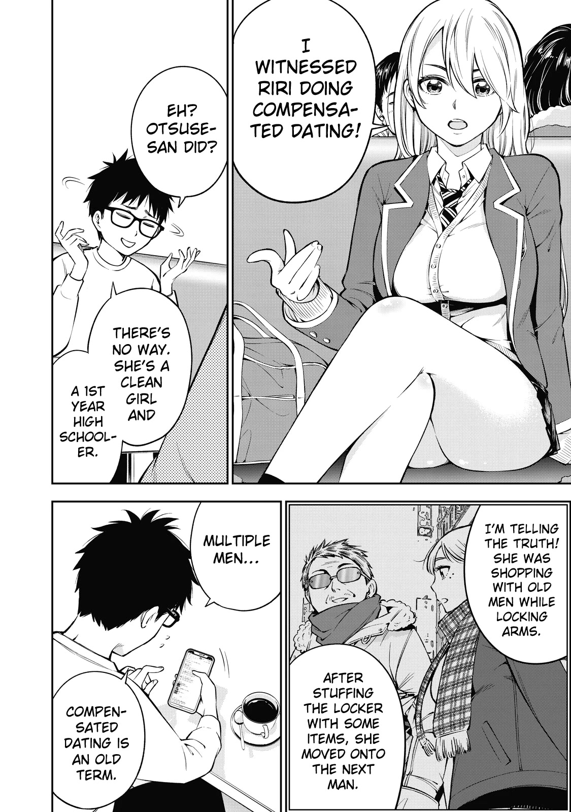 YJK's Unusual Affection Chapter 41 page 11 - Chapter 41: Gyaru JK’s Daily life?