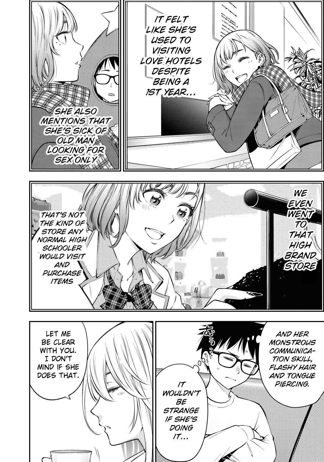 YJK's Unusual Affection Chapter 41 page 13 - Chapter 41: Gyaru JK’s Daily life?