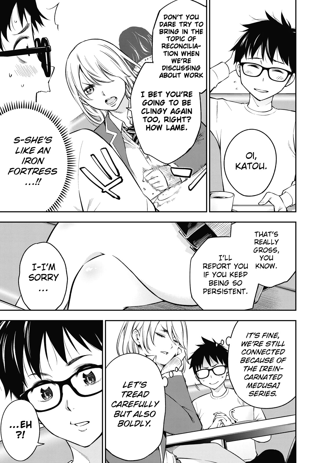 YJK's Unusual Affection Chapter 41 page 8 - Chapter 41: Gyaru JK’s Daily life?