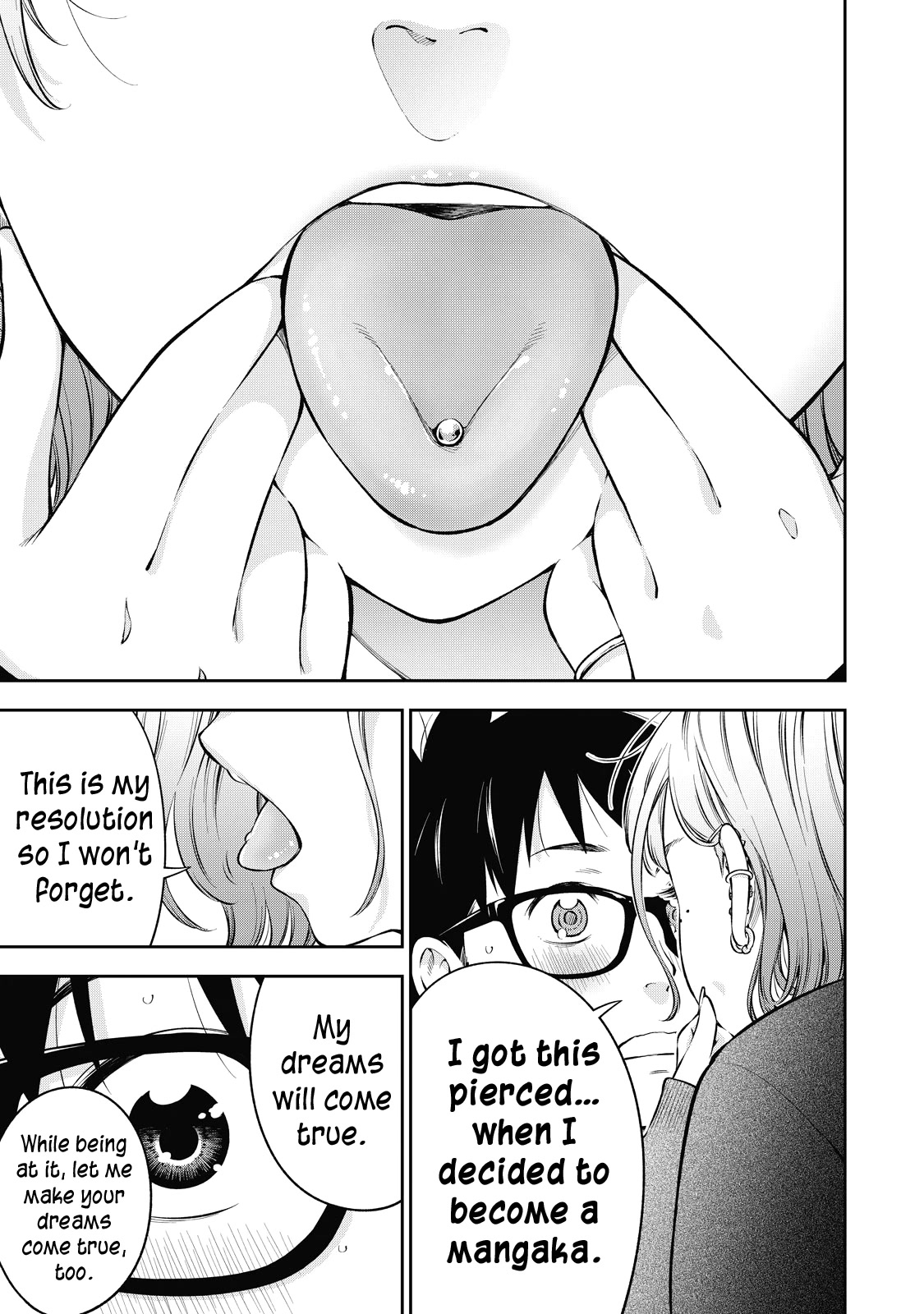 YJK's Unusual Affection Chapter 42 page 14 - Chapter 42: Gyaru JK’s Landmine