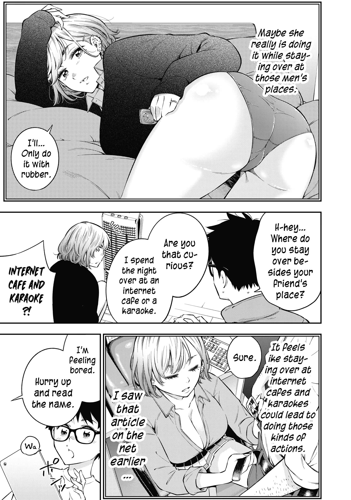 YJK's Unusual Affection Chapter 42 page 6 - Chapter 42: Gyaru JK’s Landmine