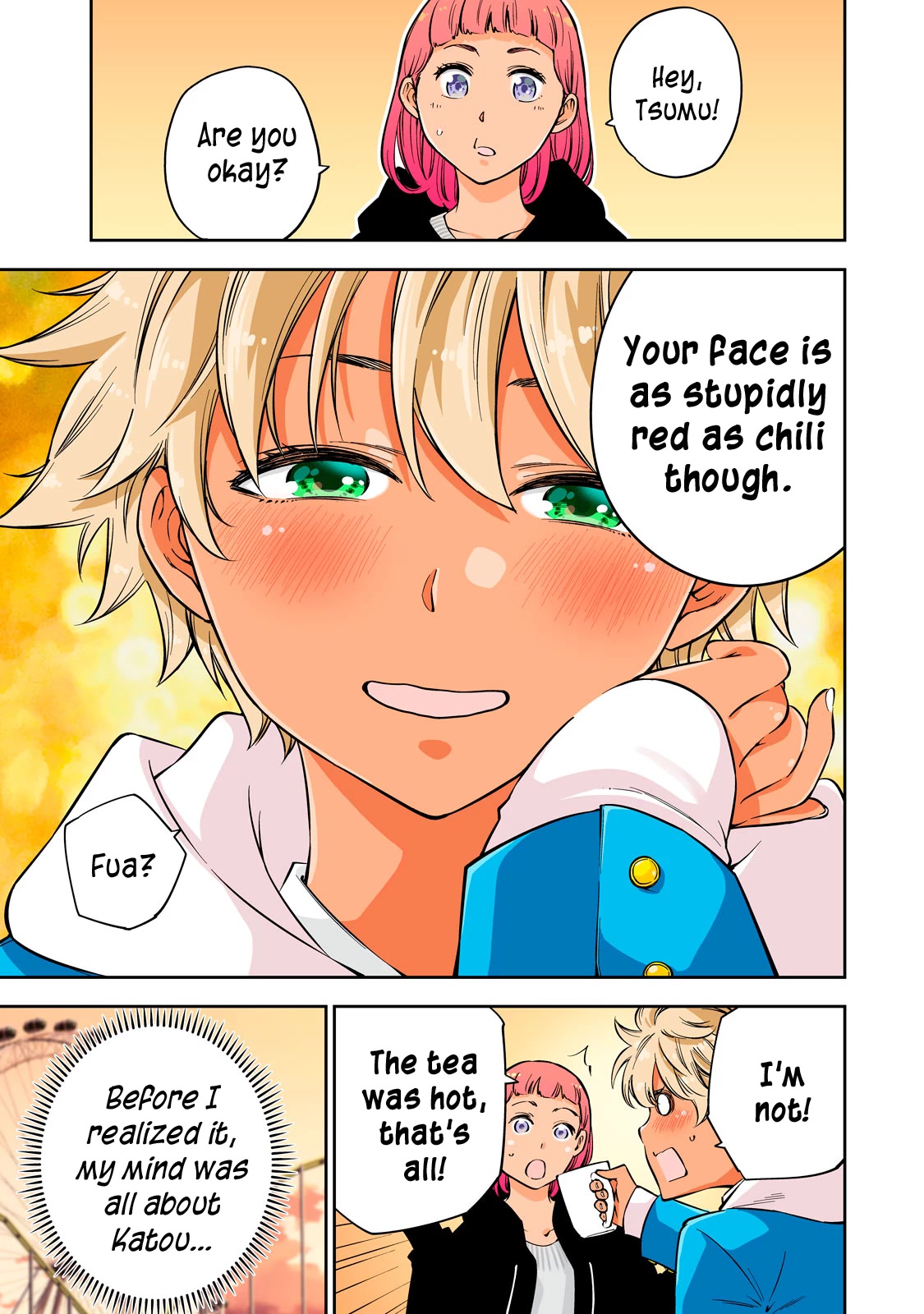 YJK's Unusual Affection Chapter 44.5 page 8 - Chapter 44.5: The affection between Gyaru JK, Wife and Childhood friend