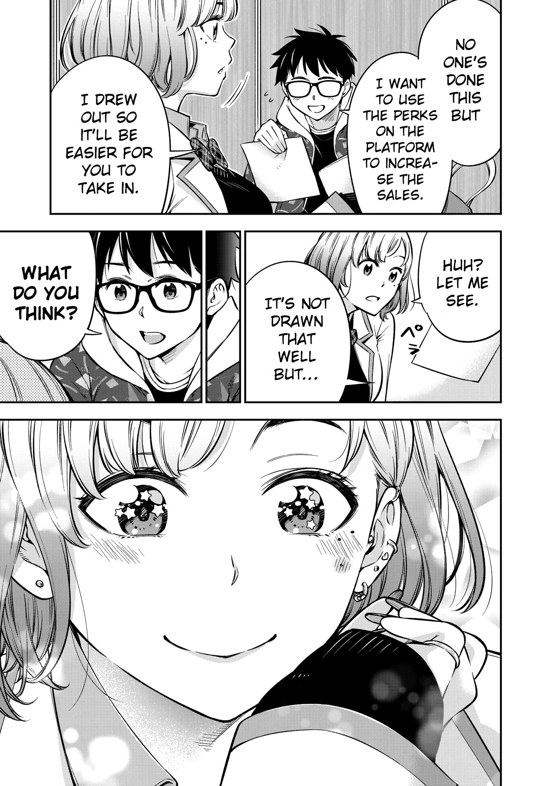 YJK's Unusual Affection Chapter 46 page 12 - Chapter 46: Gyaru JK’s Happiness