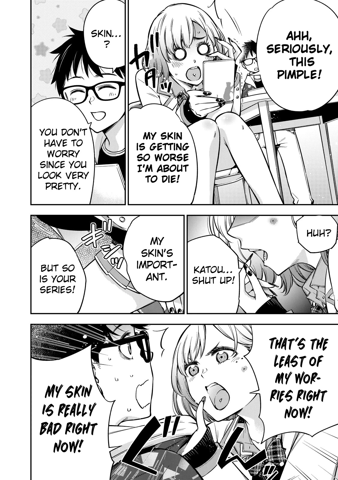 YJK's Unusual Affection Chapter 46 page 9 - Chapter 46: Gyaru JK’s Happiness