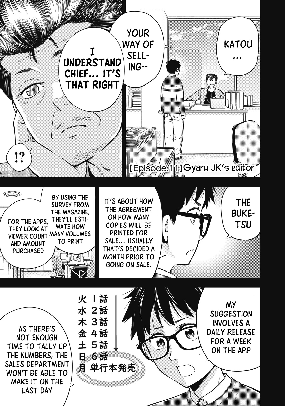 YJK's Unusual Affection Chapter 47 page 2 - Chapter 47: Gyaru JK’s Editor