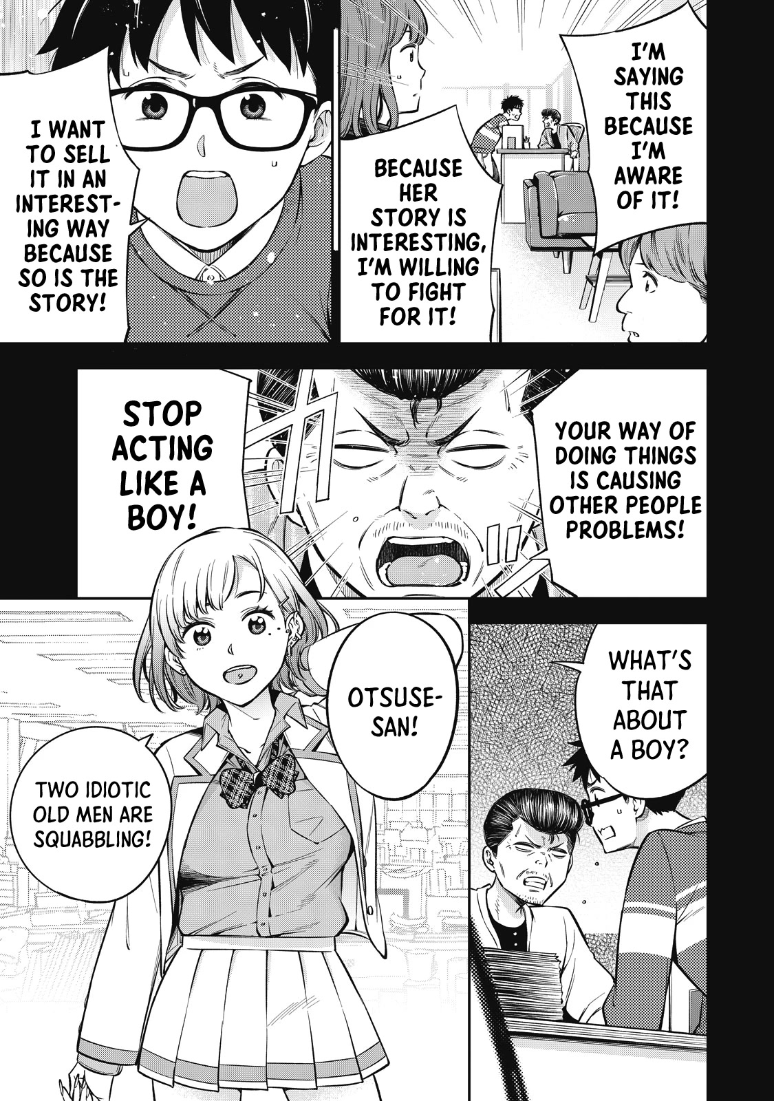 YJK's Unusual Affection Chapter 47 page 4 - Chapter 47: Gyaru JK’s Editor