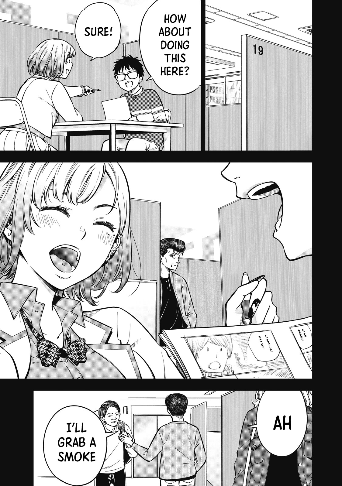 YJK's Unusual Affection Chapter 47 page 8 - Chapter 47: Gyaru JK’s Editor