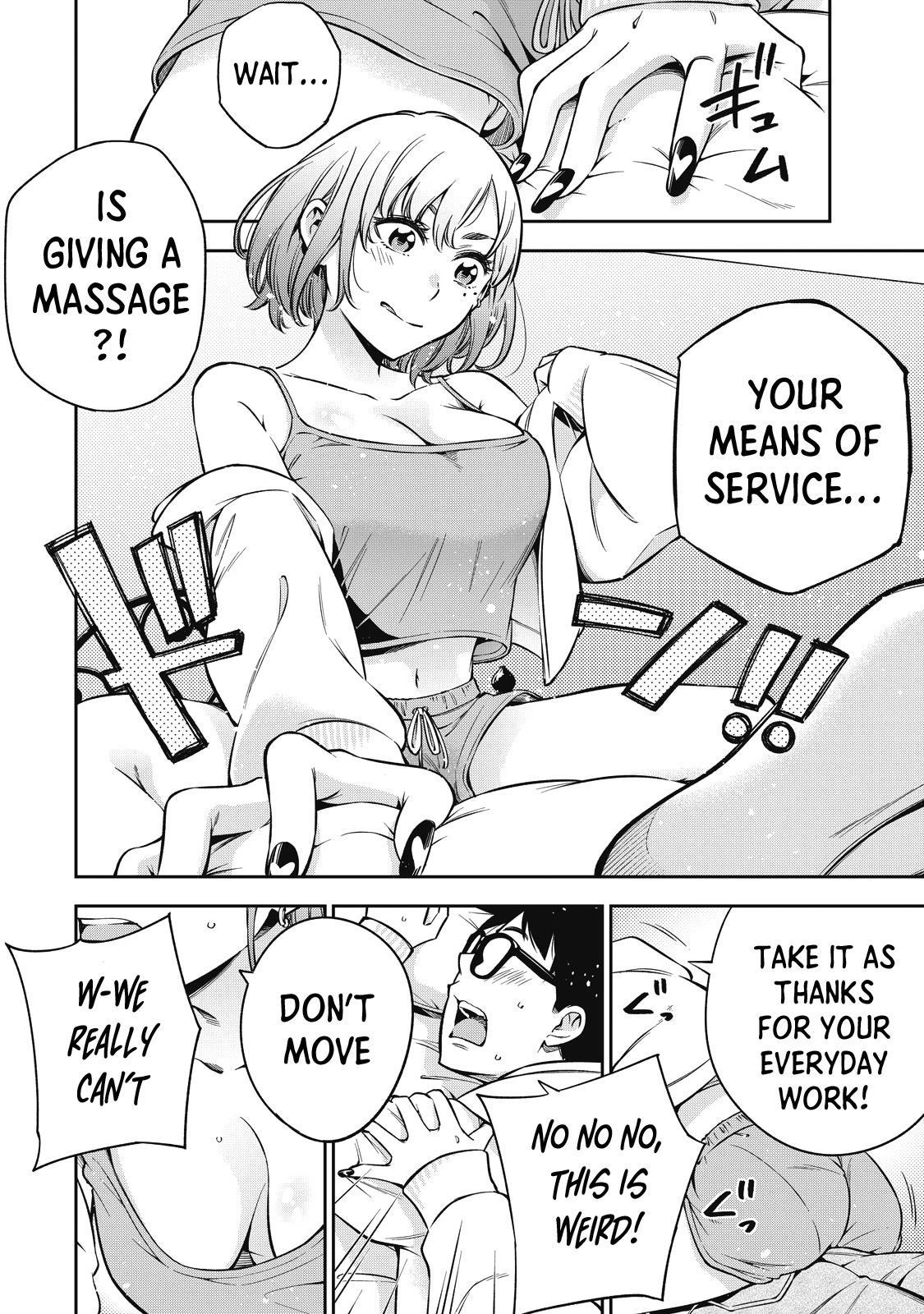 YJK's Unusual Affection Chapter 48 page 9 - Chapter 48: Gyaru JK’s Hospitality
