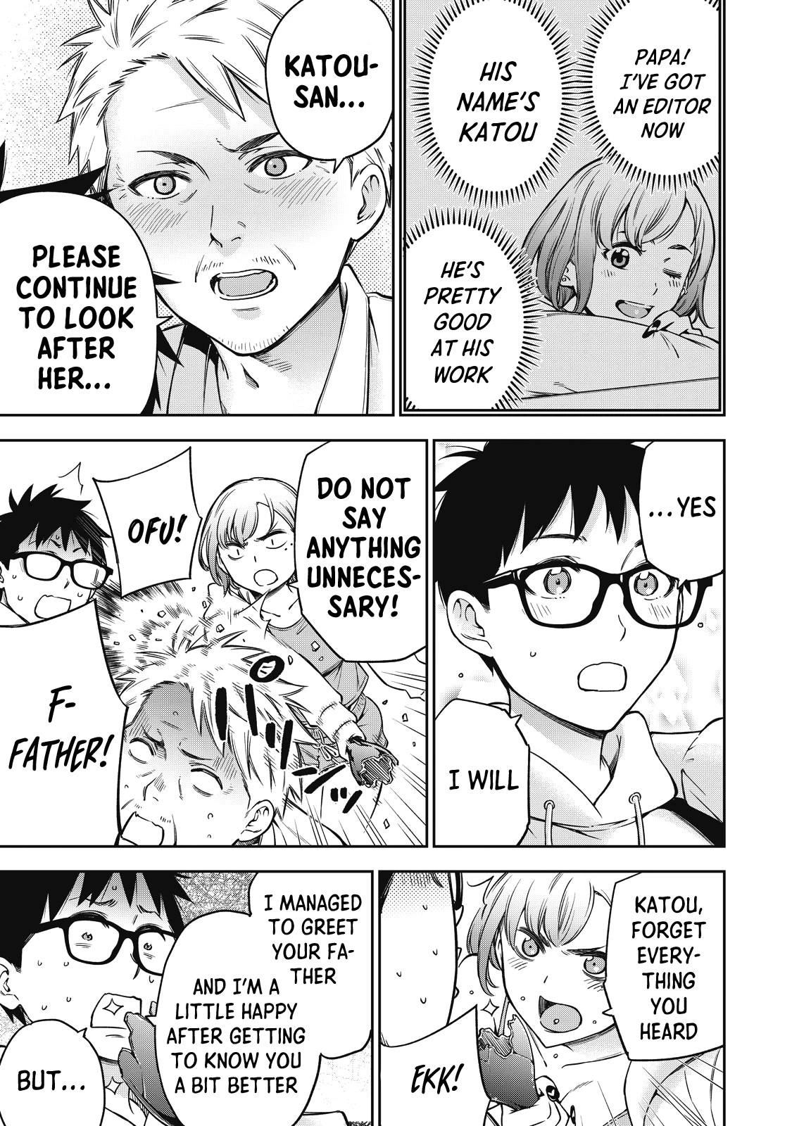 YJK's Unusual Affection Chapter 50 page 6 - Chapter 50: Gyaru JK’s Father