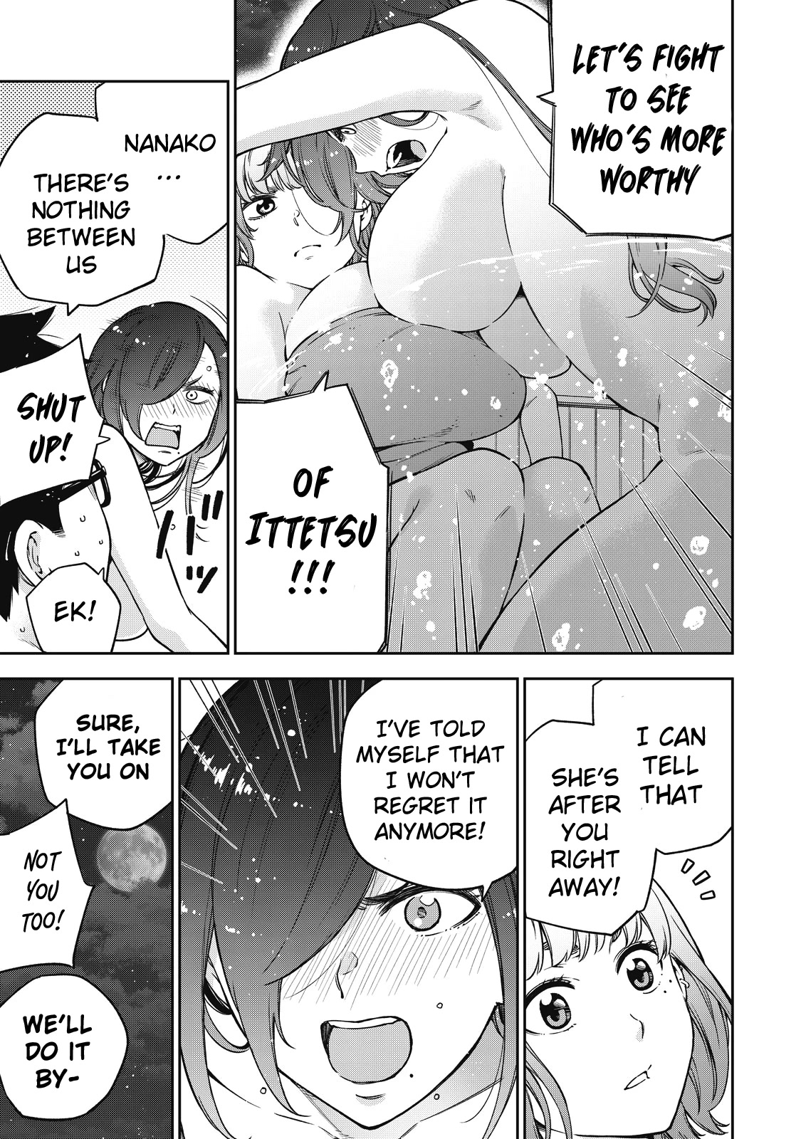 YJK's Unusual Affection Chapter 52 page 8 - Chapter 52: Gyaru JK’s mixed bath