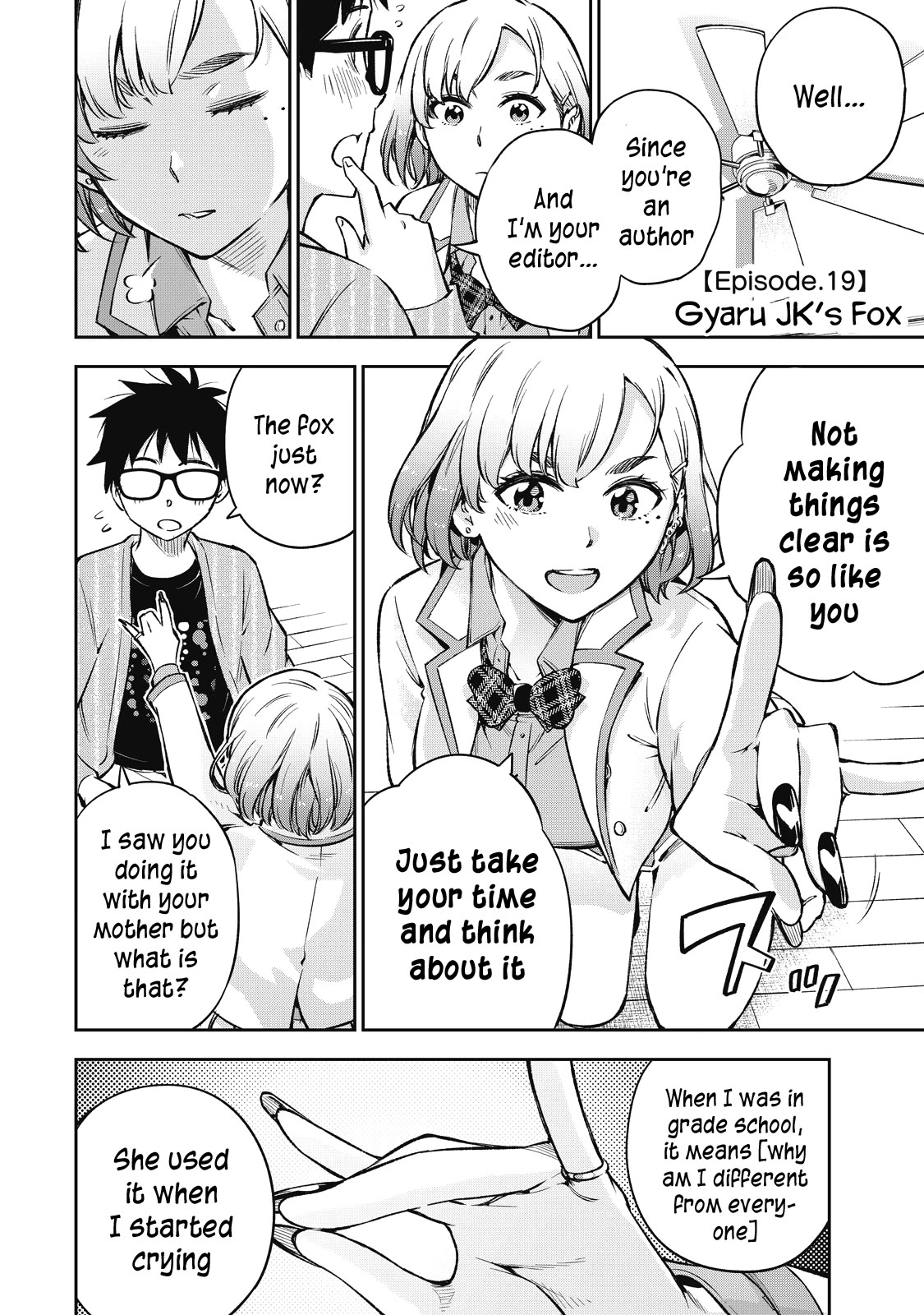 YJK's Unusual Affection Chapter 55 page 2 - Chapter 55: Gyaru JK’s Fox