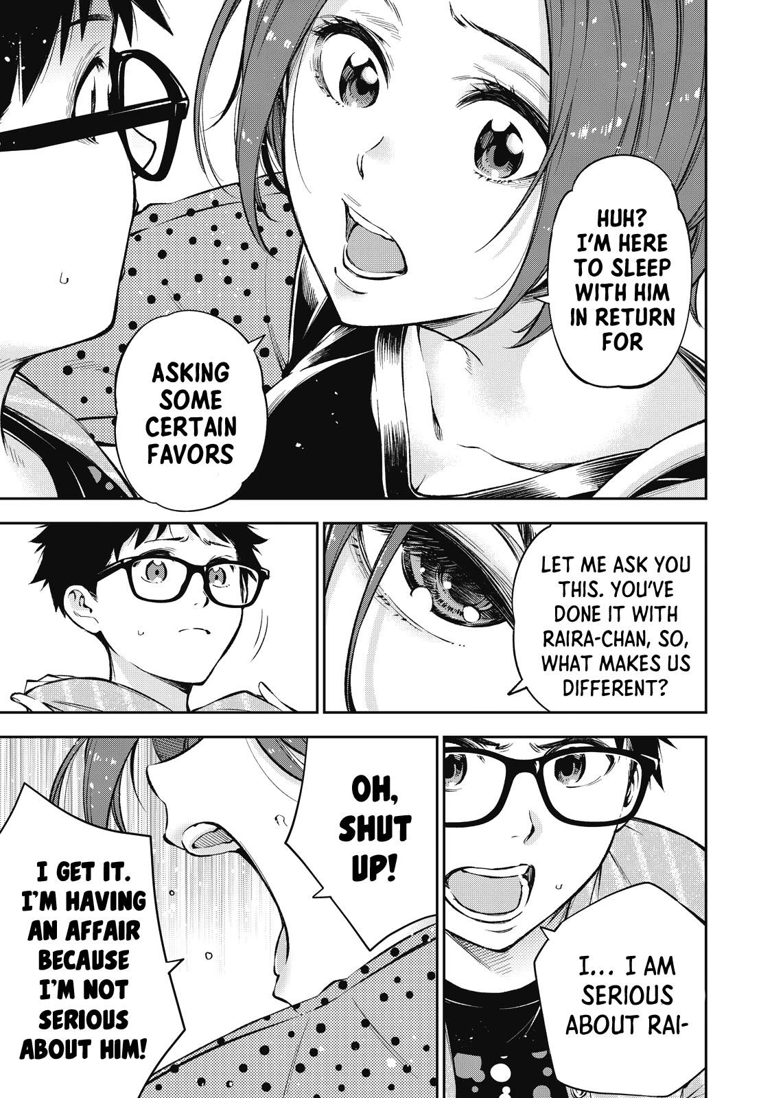 YJK's Unusual Affection Chapter 56 page 10 - Chapter 56: Gyaru JK going to bed