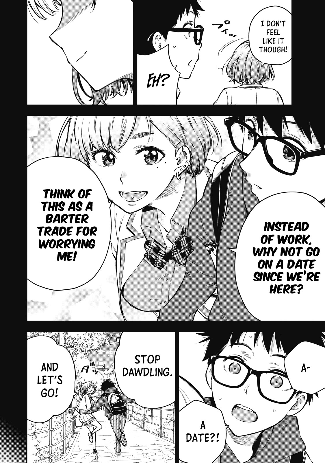 YJK's Unusual Affection Chapter 58 page 7 - Chapter 58: Gyaru JK’s editor’s tragedy