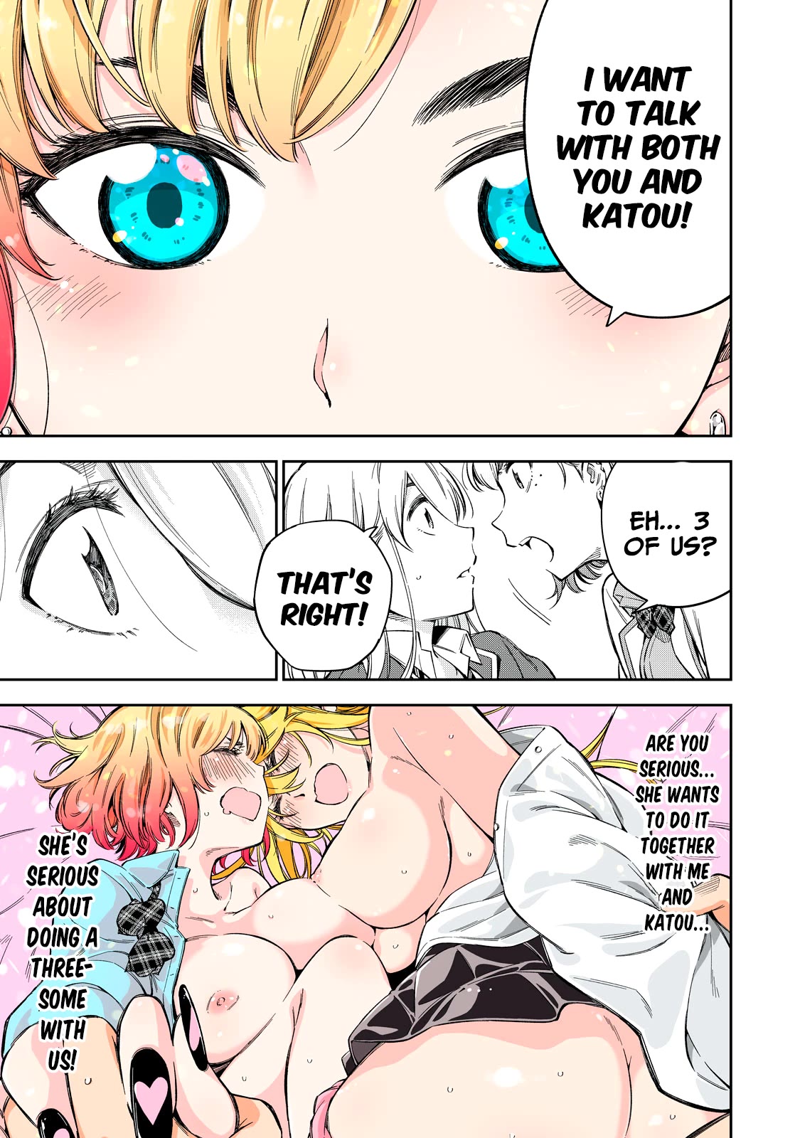 YJK's Unusual Affection Chapter 60 page 4 - Chapter 60: Yankee JK and Gyaru JK