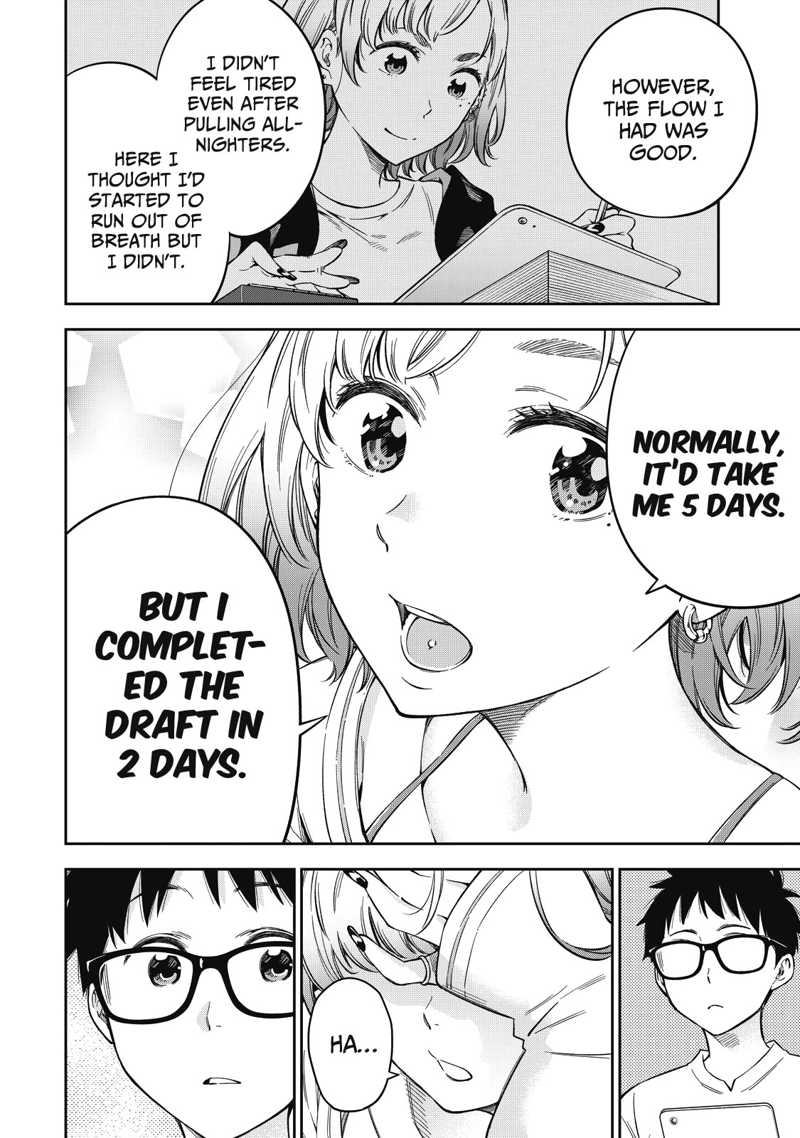 YJK's Unusual Affection Chapter 62 page 13 - Chapter 62: Gyaru JK’s happiest moment