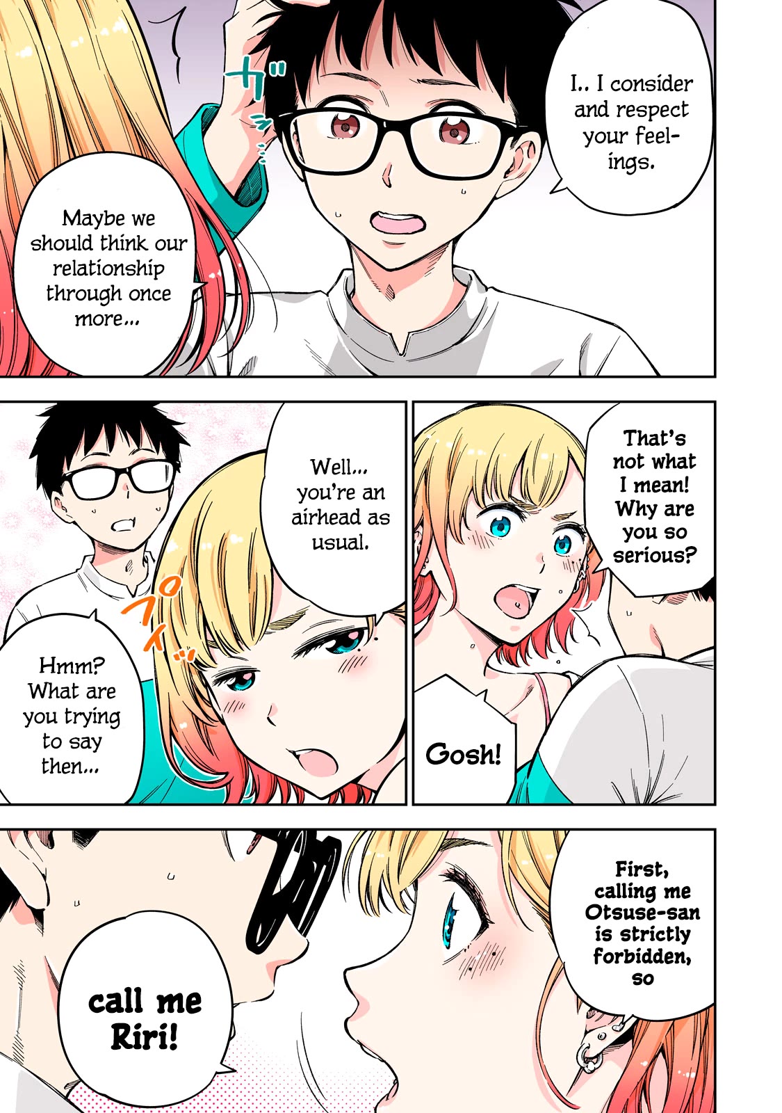 YJK's Unusual Affection Chapter 63 page 10 - Chapter 63: Gyaru JK’s Lovey Dovey time
