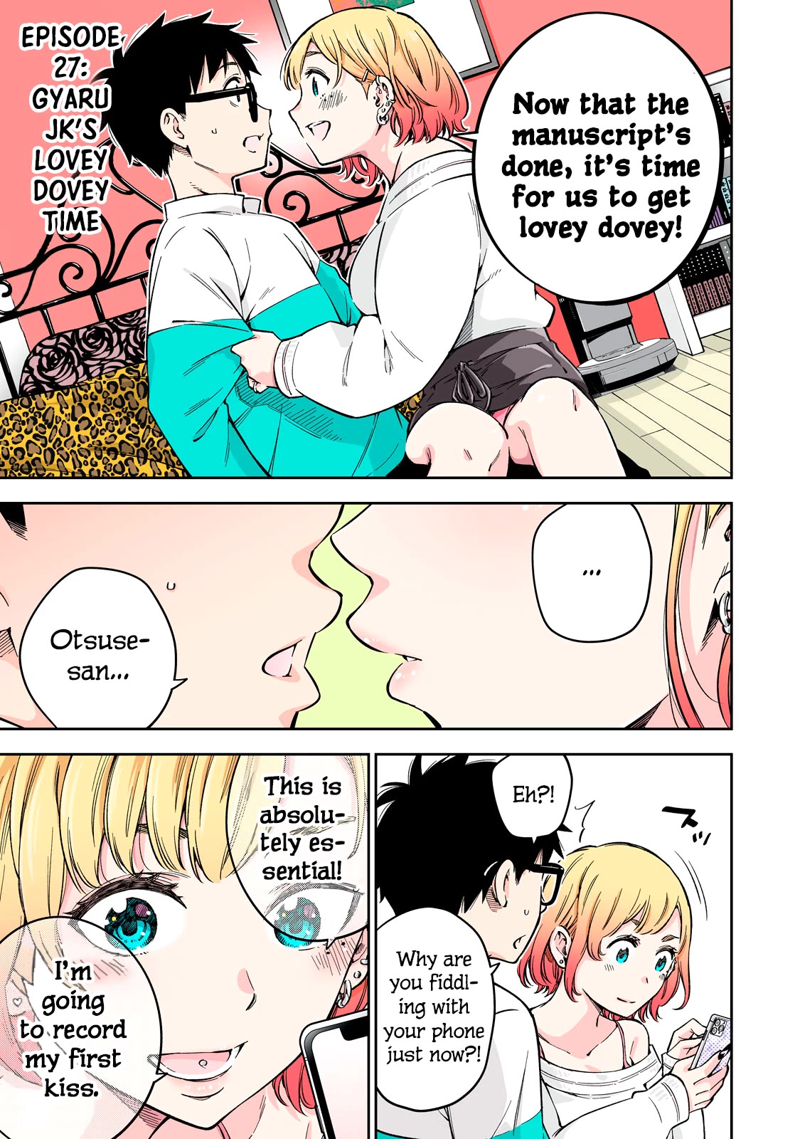 YJK's Unusual Affection Chapter 63 page 2 - Chapter 63: Gyaru JK’s Lovey Dovey time