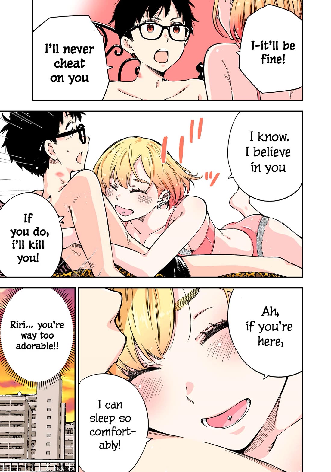 YJK's Unusual Affection Chapter 64 page 14 - Chapter 64: Gyaru Jk’S Lovey Dovey Time 2