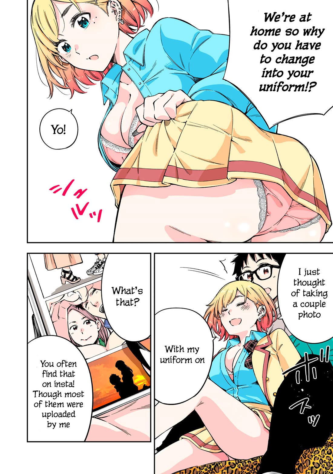 YJK's Unusual Affection Chapter 64 page 5 - Chapter 64: Gyaru Jk’S Lovey Dovey Time 2