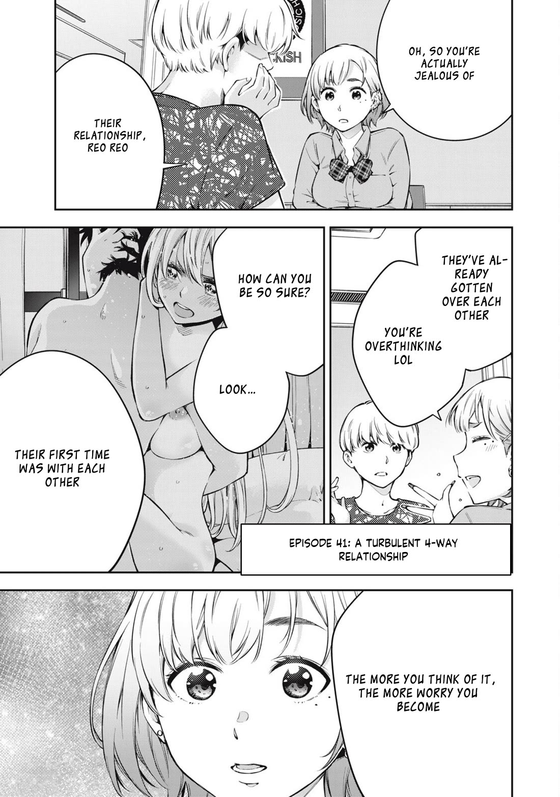 YJK's Unusual Affection Chapter 77 page 1 - Chapter 77: Episode 41: A Turbulent 4-Way Relationship