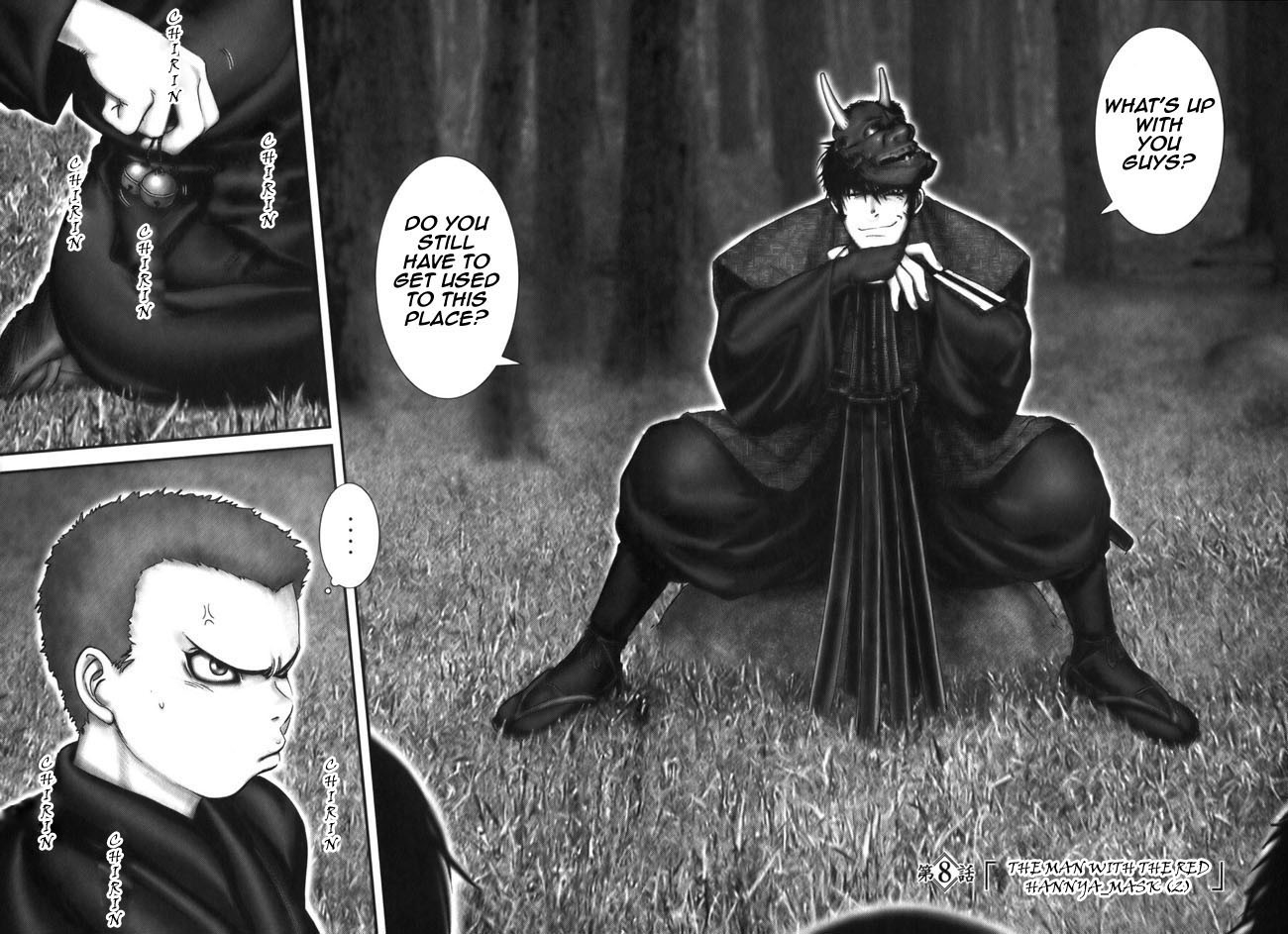 Y+M Chapter 8 page 3 - Chapter 8: The Man with the Red Hannya-mask (II)