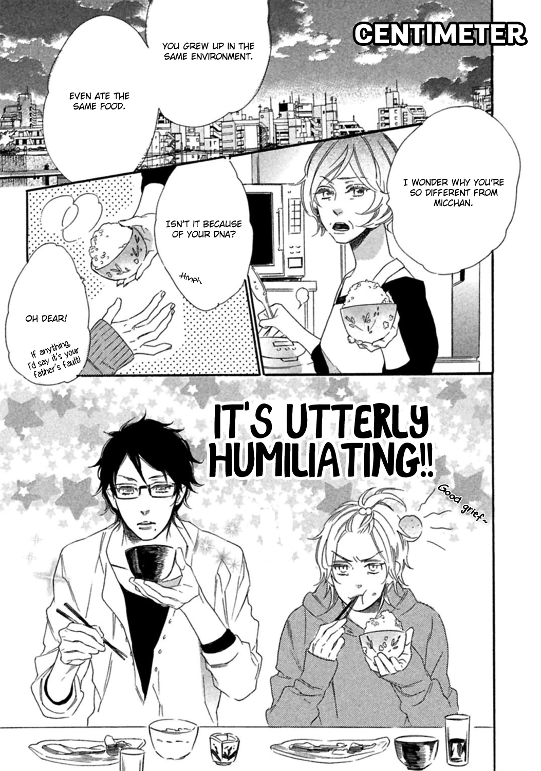 Yoake e no Senkou Chapter 7 page 1 - Chapter 7: Centimeter (Oneshot)