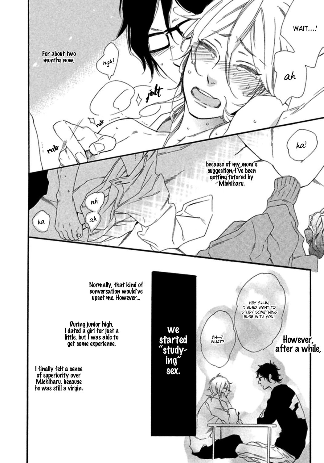 Yoake e no Senkou Chapter 7 page 10 - Chapter 7: Centimeter (Oneshot)