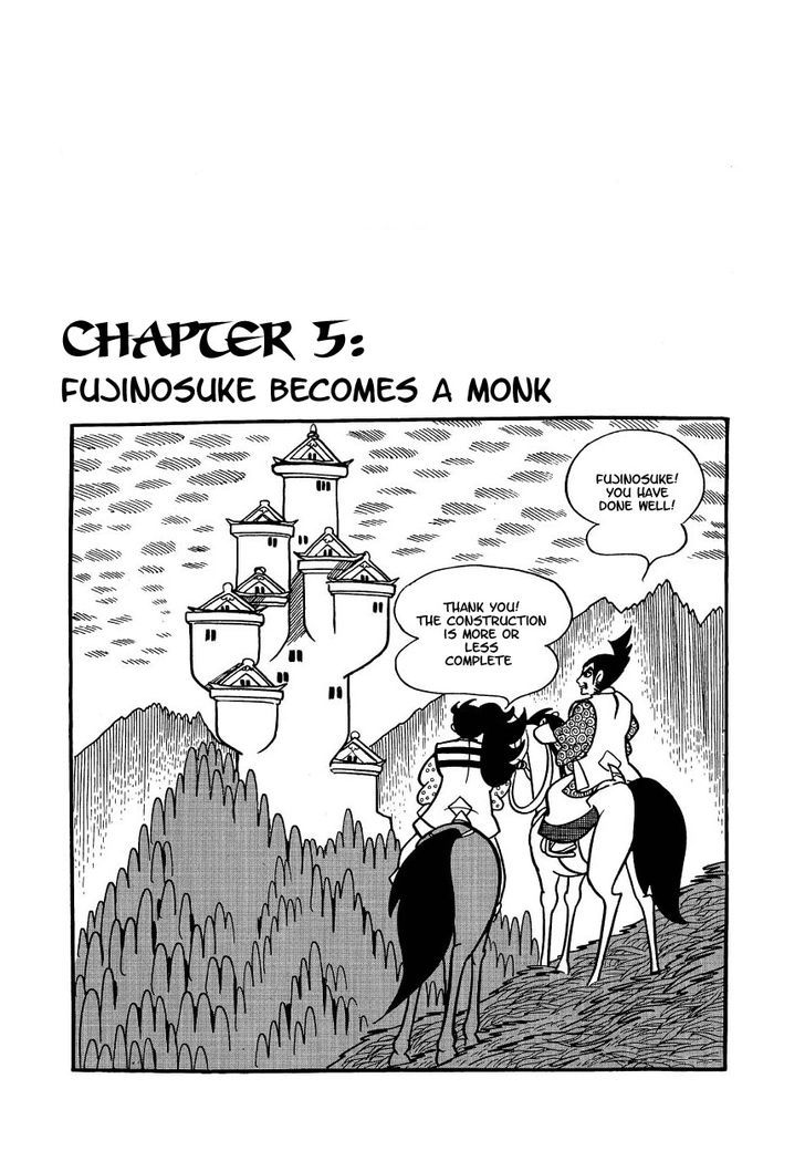Yoake Shiro Chapter 5 page 1 - Chapter 5 : Fujinosuke Becomes A Monk