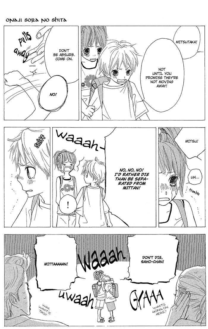 Yoakemae Chapter 2 page 21 - Chapter 2 : Onaji Sora no Shita