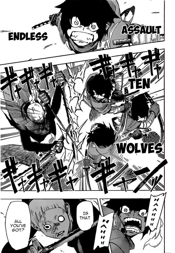 Yoakemono Chapter 9 page 8 - Chapter 9 : Perimeter of Death