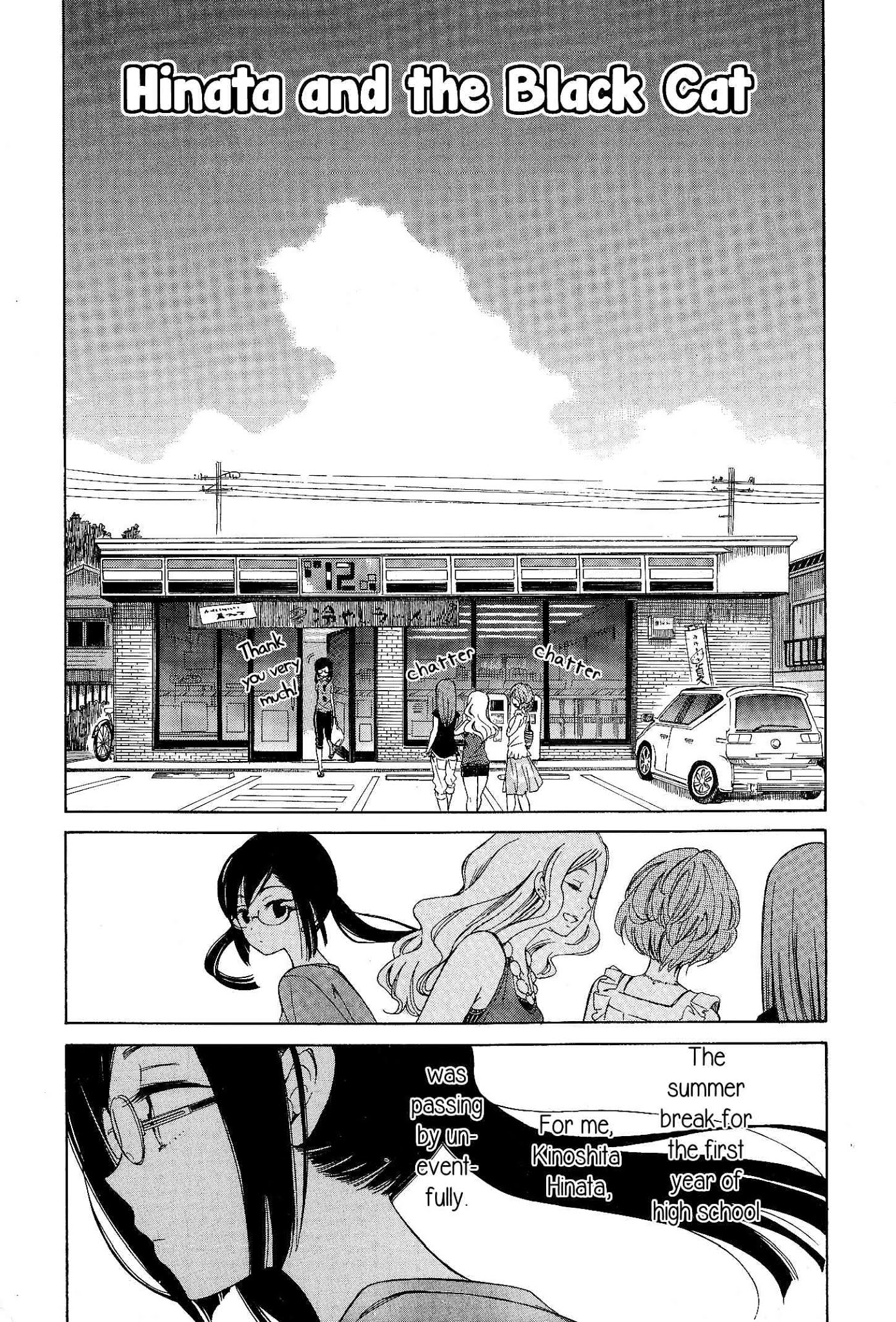 Yoiko-san to Furyou Sensei Chapter 4 page 2 - Chapter 4: Hnata and the Black Cat