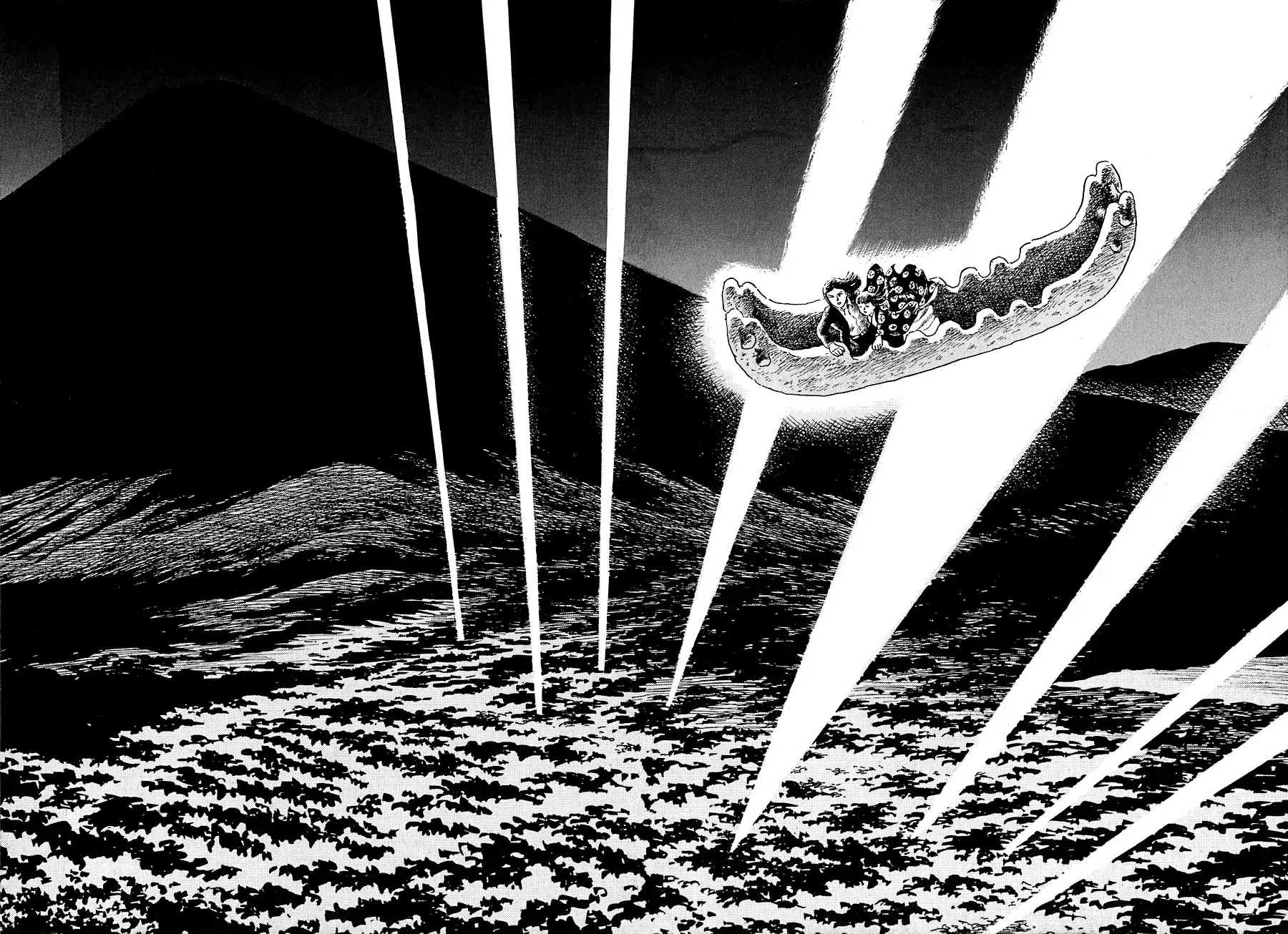 Yokai Hunter - Advent of the Heavenly Grandson Chapter 1.2 page 44 - Vol.1 advent of the heavenly grandson Chapter 2: In the Sea of Trees