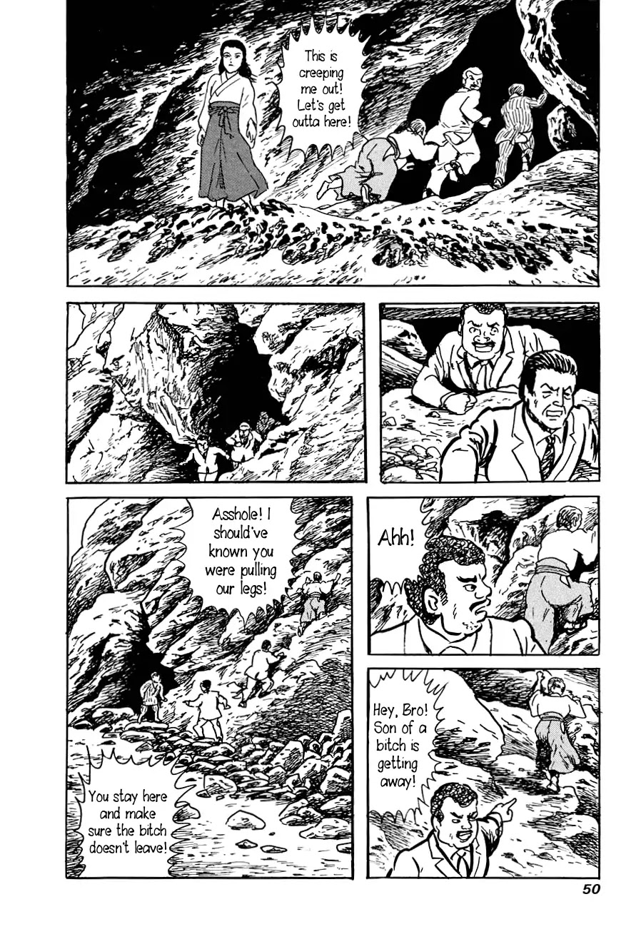 Yokai Hunter - Advent of the Heavenly Grandson Chapter 2.3-6 page 48 - Vol.2 The Woman of the Hollow Boat