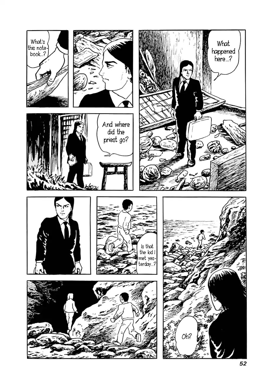 Yokai Hunter - Advent of the Heavenly Grandson Chapter 2.3-6 page 50 - Vol.2 The Woman of the Hollow Boat