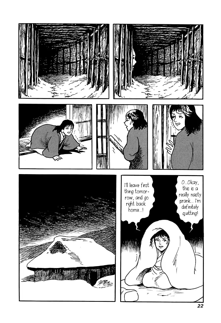 Yokai Hunter - Advent of the Heavenly Grandson Chapter 3.3-10 page 21 - Vol.3 The Night the Ubume Came