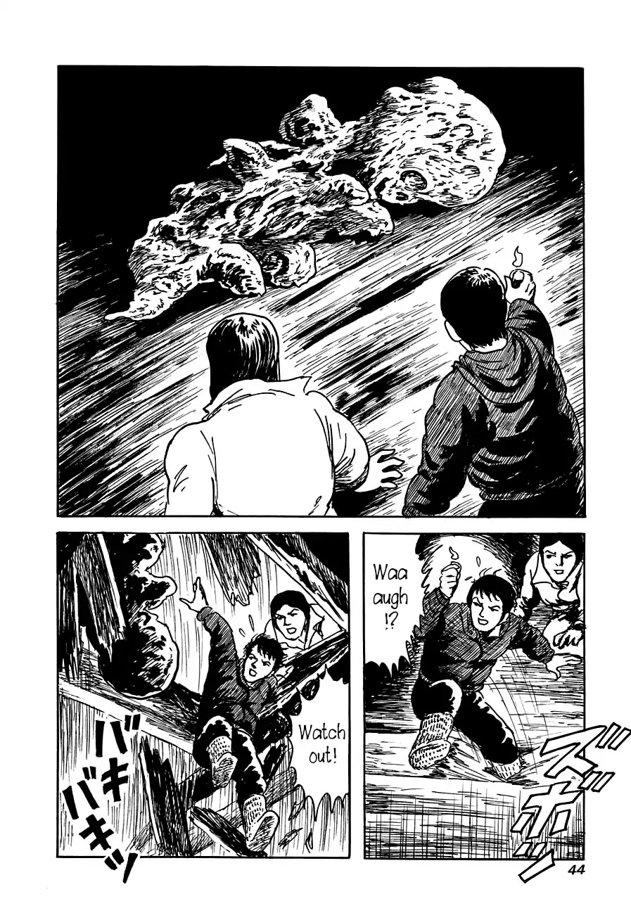 Yokai Hunter - Advent of the Heavenly Grandson Chapter 3.3-10 page 42 - Vol.3 The Night the Ubume Came