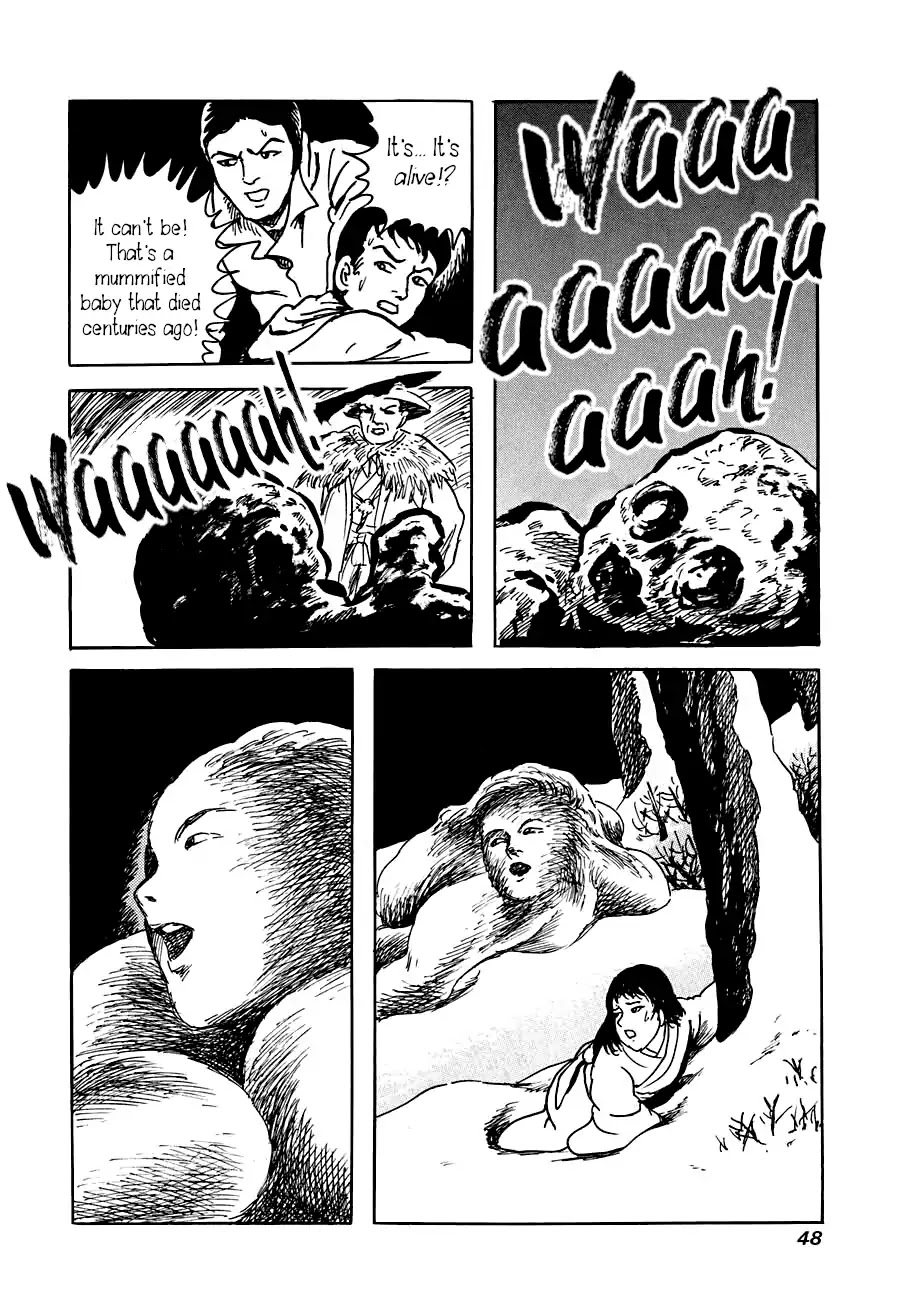 Yokai Hunter - Advent of the Heavenly Grandson Chapter 3.3-10 page 46 - Vol.3 The Night the Ubume Came