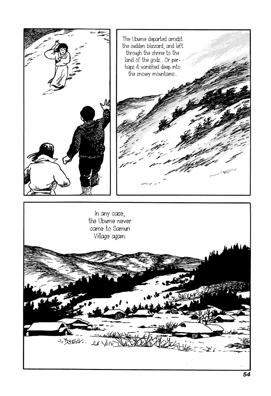 Yokai Hunter - Advent of the Heavenly Grandson Chapter 3.3-10 page 52 - Vol.3 The Night the Ubume Came