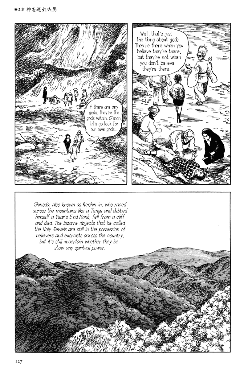 Yokai Hunter - Mount Masho Chapter 2 page 35 - Chapter 2: The Man who Brought the God