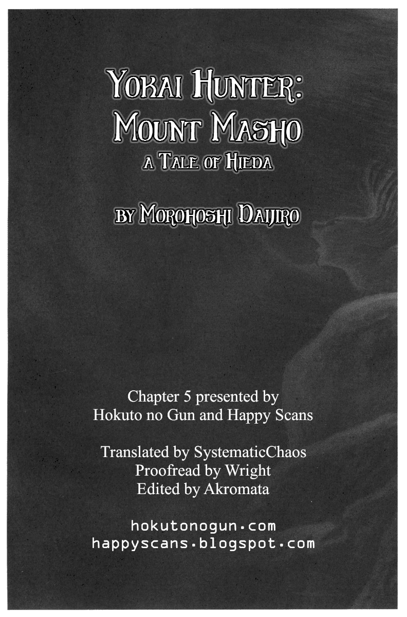 Yokai Hunter - Mount Masho Chapter 5 page 35 - Chapter 5: The Return to Mount Masho [END]