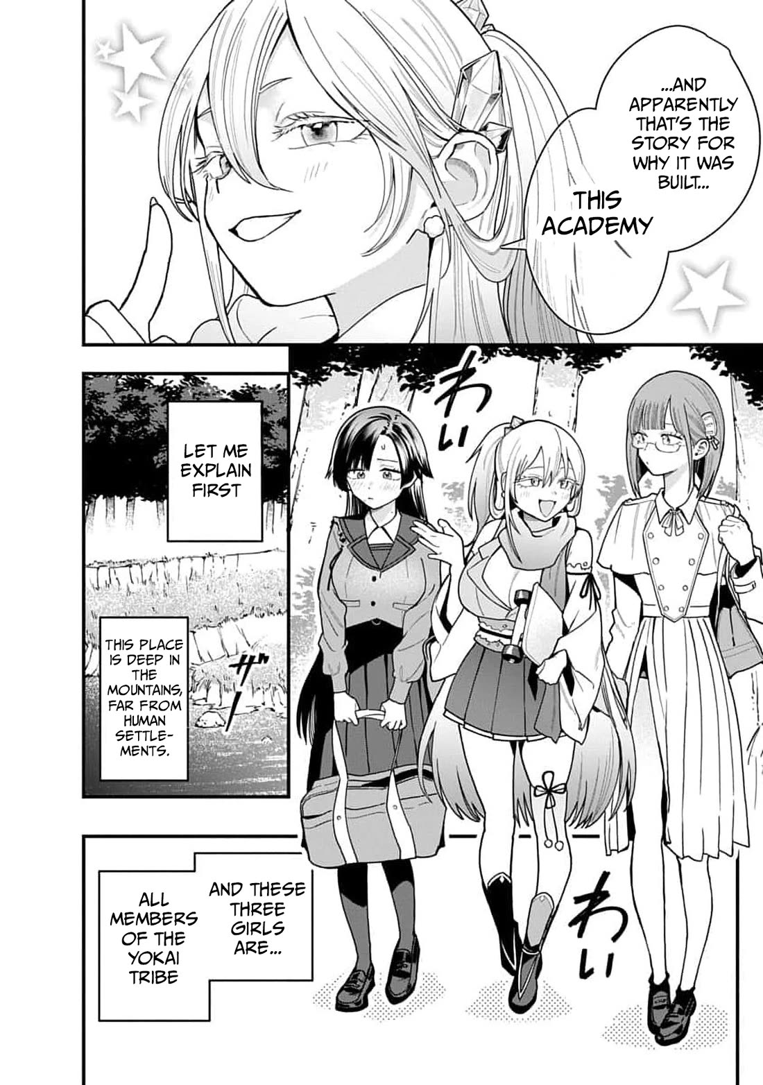 Yokai King Kyun Academy Chapter 1 page 10 - Chapter 1