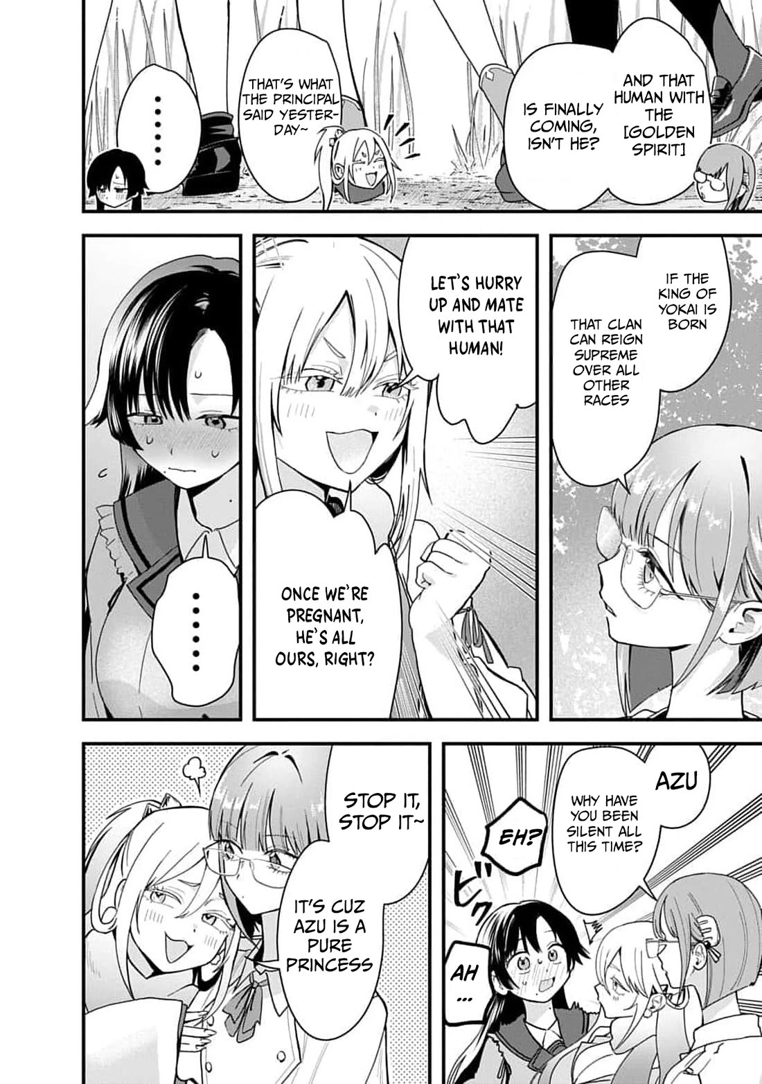 Yokai King Kyun Academy Chapter 1 page 12 - Chapter 1