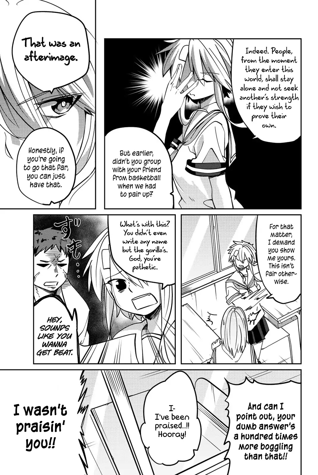 Yoko-san, Sugari Yoru Chapter 13 page 5 - Chapter 13: The Great School Life Survey!