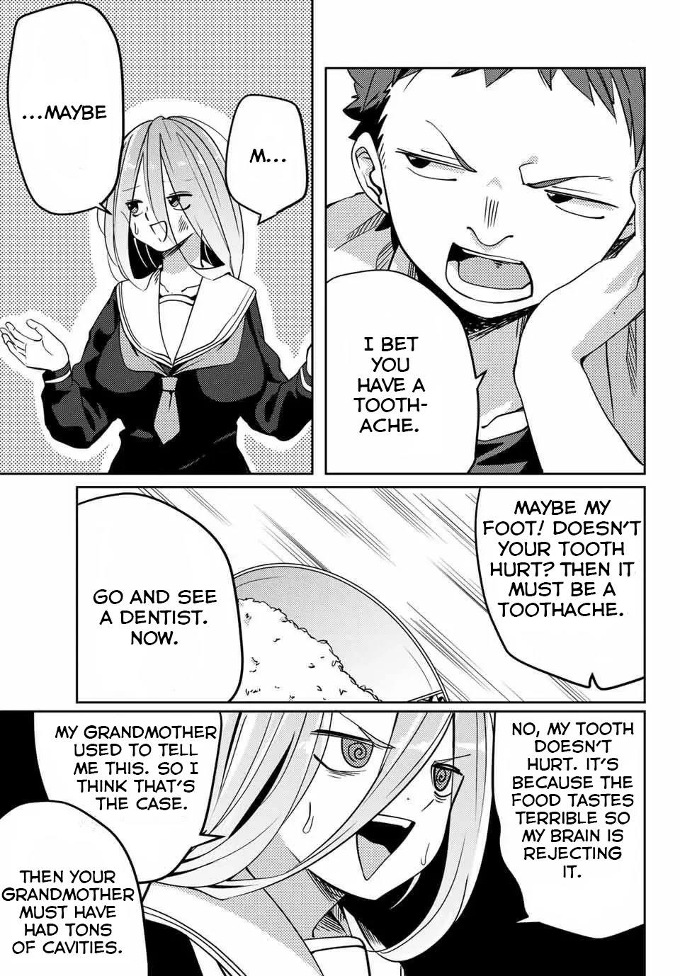 Yoko-san, Sugari Yoru Chapter 14 page 3 - Chapter 14: My Teeth Hurts