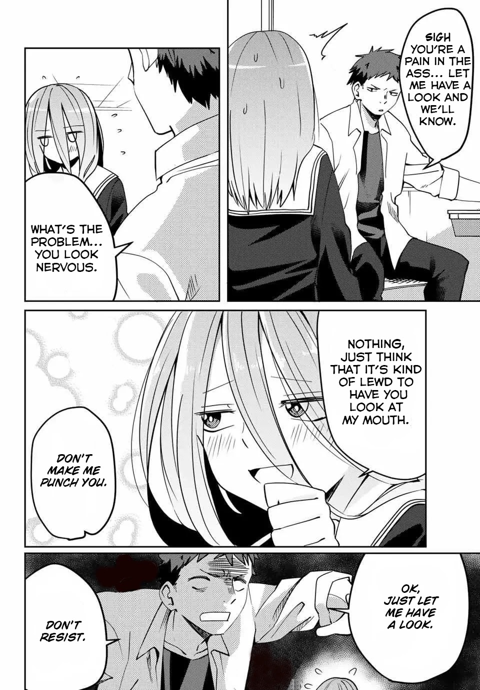Yoko-san, Sugari Yoru Chapter 14 page 4 - Chapter 14: My Teeth Hurts