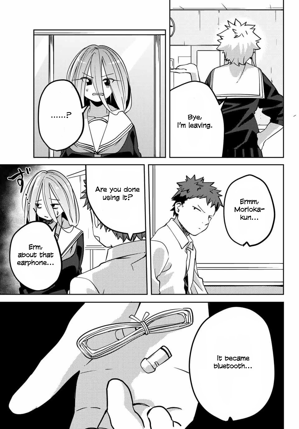 Yoko-san, Sugari Yoru Chapter 15 page 11 - Chapter 15: The Battle Between Youko-san and the Earphone
